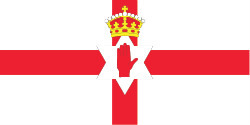Irlandia Północna flaga