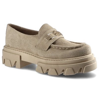 Półbuty CARINII - B5984_-O17-000-000-E33 Beż