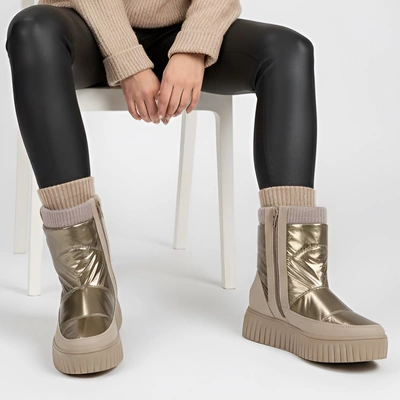 Śniegowce MARCO TOZZI - 2-26414-45 344 Taupe Comb