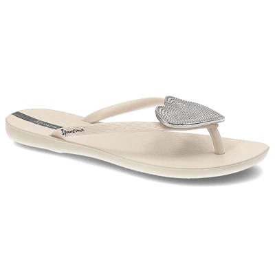 Japonki IPANEMA - 82120 Beige/Silver 20859