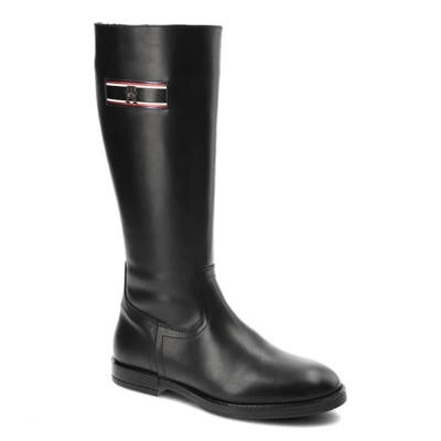 Kozačky TOMMY HILFIGER - T4A6-32424-0036999-Boot Black 999