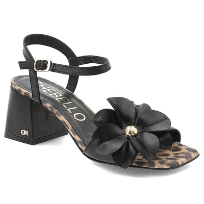 Sandały CHEBELLO - 4699_-002-066-PSK-S182 Czarny/Panterka