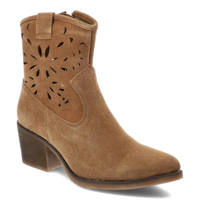 Botki S.BARSKI - SN622-20 Camel