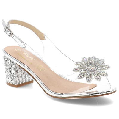 Sandały S.BARSKI - MR51-002 Silver