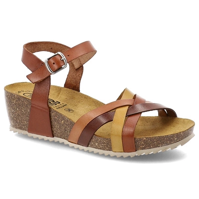 Sandały HEE - 25001 Vaquetilla Cu/Pa/N/Al