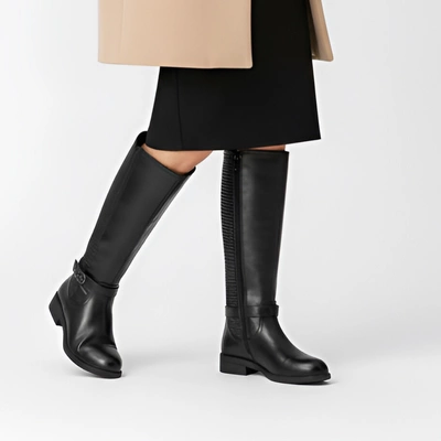 Kozaki FILIPPO - DKZ7331/25 BK Czarny