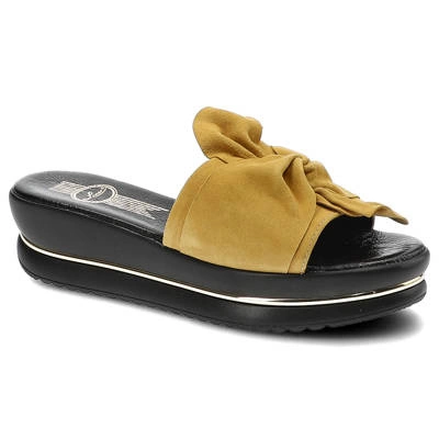 Klapki LEMAR - 40230 V.Żółty