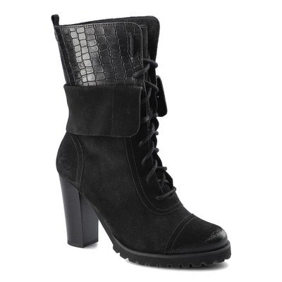 Botki LIBERO - 1900 350/250 Czarny/Gad