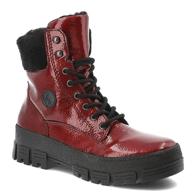 Botki RIEKER - Y0220-33 Red