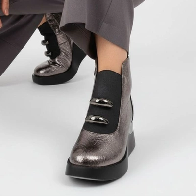 Botki S.BARSKI - MR52-106 Pewter