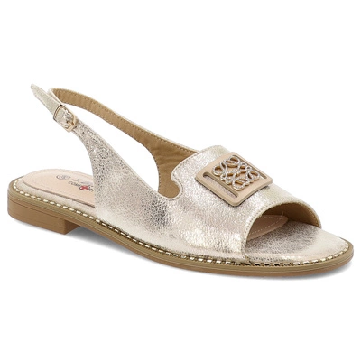 Sandały S.BARSKI - KV51-082 Lt.Gold