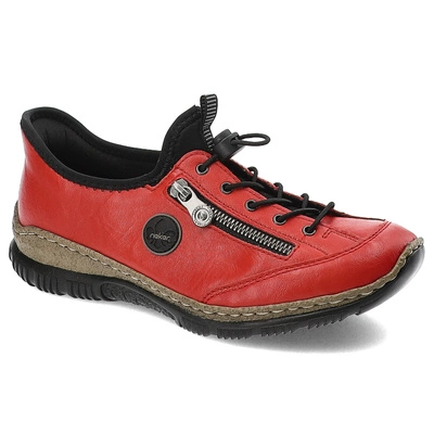 Halbschuhe RIEKER - N3267-33 Red