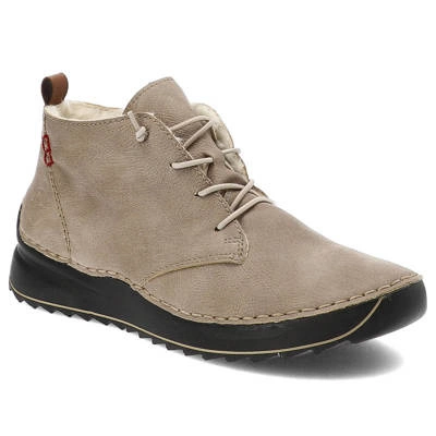 Trzewiki RIEKER - 51510-60 Beige
