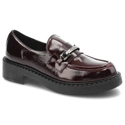 Pantofi LEMAR - 20108 Naplak Maroon + cn.