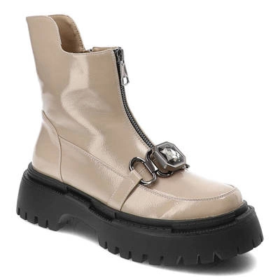 Botki S.BARSKI - MR870-94 Beige