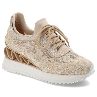 Sneakers S.BARSKI - MR38-397 Beige