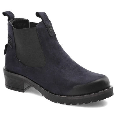 Stiefeletten LANQIER - 43C868 Dunkelblau Navy Blue Nubuk