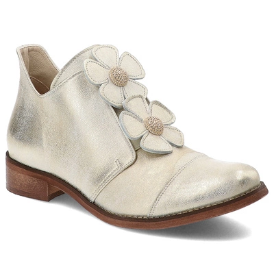 Półbuty ARMODO - 888 Złoty Przecierka