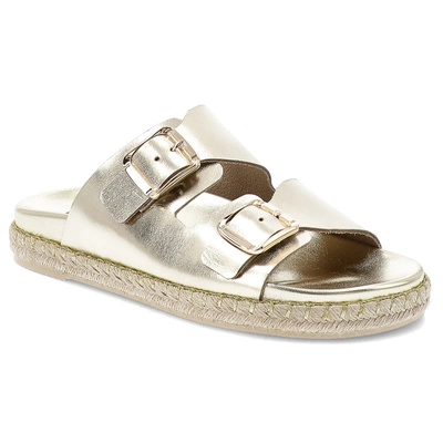 Klapki CHEBELLO - 4650_-028-000-PSK-S374 Złoty