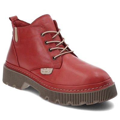 Botki ARTIKER - 53C0651 Red