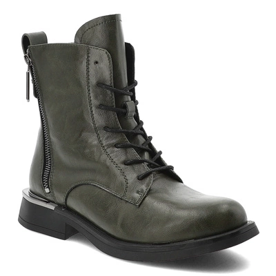 Botki VINCEZA - 66813 GN Zielony