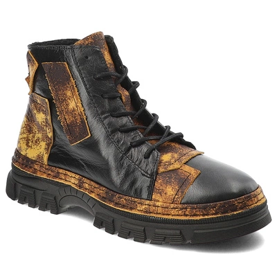 Botki RAVINI - VT20 Black-Noce