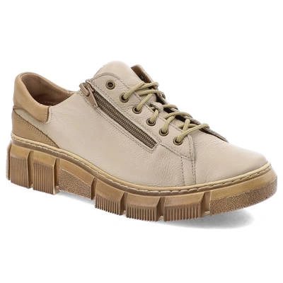 Halbschuhe WASAK - 0663 Ecru+Nubuk Beige