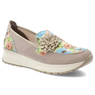 Półbuty RIEKER - N7460-31 Pink