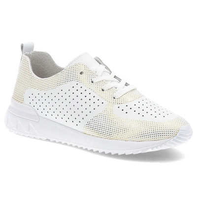 Sneakersy ARTIKER - 56C1036 Biało/Złoty