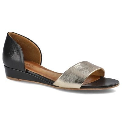 Sandały MACIEJKA - 01971-46/00-5 Czarny/Złoto