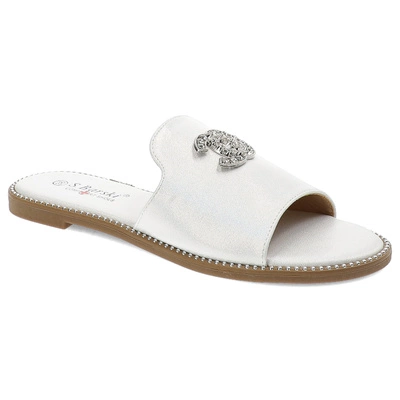 Klapki S.BARSKI - KV27-050 Silver