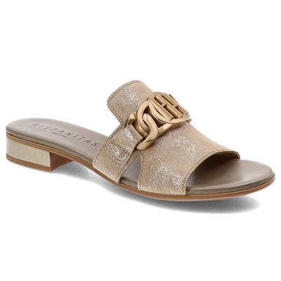 Klapki HISPANITAS - HV243268 Moonlight-V24 Platino