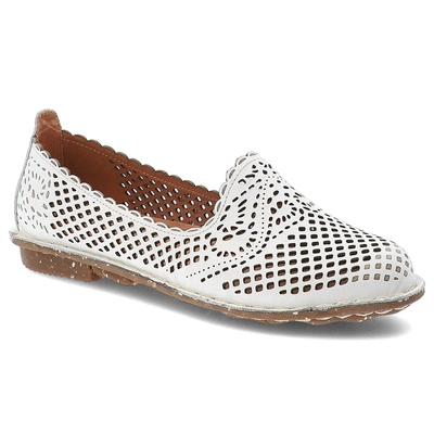 Baleriny RAVINI - 101 170-1 White 05