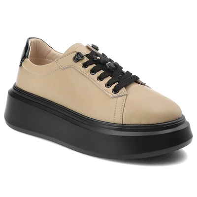 Sneakers ARTIKER - 55C0406 Dk.Beige/Black