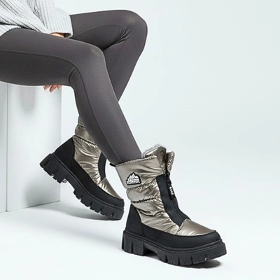 Śniegowce JEEP - JL42692A Gun Metal 011