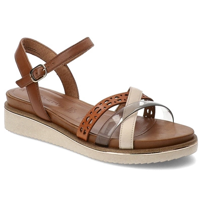 Sandały TAMARIS - 1-28255-42 392 Cognac Comb