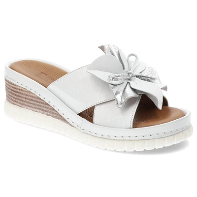 Klapki ARTIKER - 54C0538 White/Silver