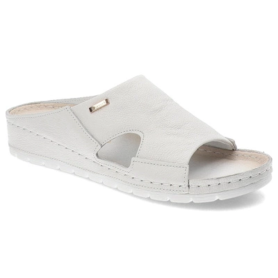 Klapki ARMODO - 50055 V.Biały