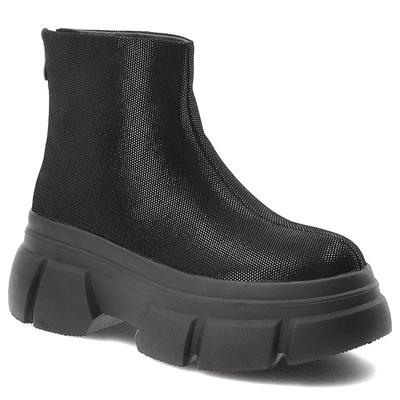 Botki S.BARSKI - MR52-204 Black