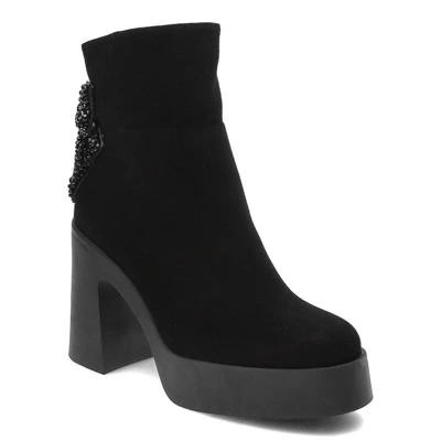 Botki ARMODO - 2612 Czarny 364