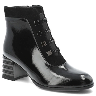 Botki S.BARSKI - MR52-144 Black