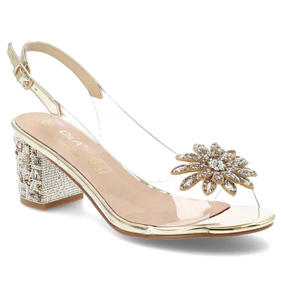 Sandały S.BARSKI - MR51-002 Gold