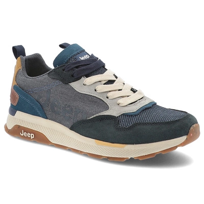 Sneakersy JEEP - JM51060A 100 Blue