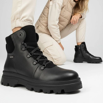 Botki ARMODO - 5-1692-004 Czarny Verona