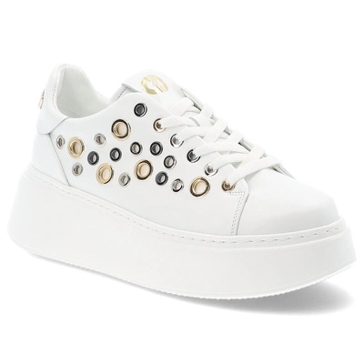 Sneakersy CARINII - B10047_-L46-000-000-F69 Biały