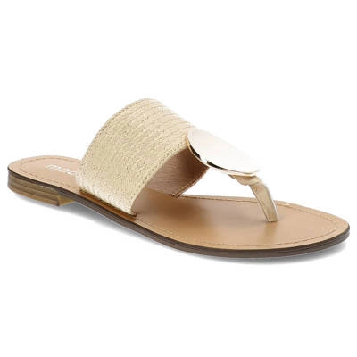 Klapki MOOW - Mp2194-Bg Beige