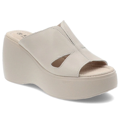 Klapki S.BARSKI - LR51-541 Beige