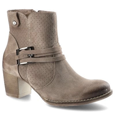 Stiefeletten LEMAR - 30050 W.Taupe+Perf