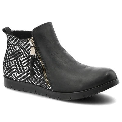 Botki LA'VIANO - 226 Czarna Igiełka