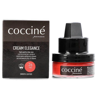 Schuhpflegecreme  COCCINE - Cream Elegance/Rot 26